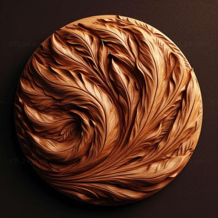 Patterns and decorations (stl flame 4, PATTERN_2612) 3D models for cnc